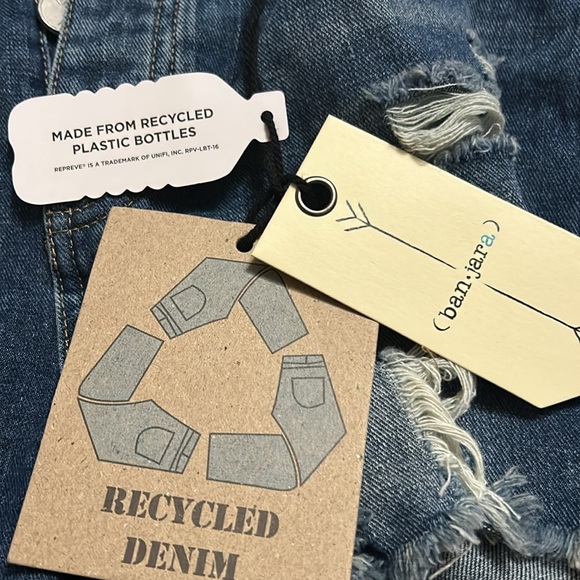 Ban-jara Jean shorts - Picture 2 of 7